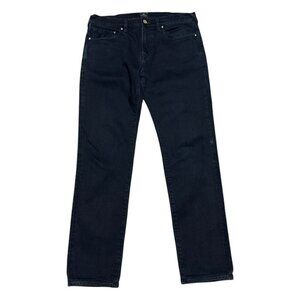 PAUL SMITH Dark Wash Luxury Designer Straight Denim Jeans Pants Mens 32x30